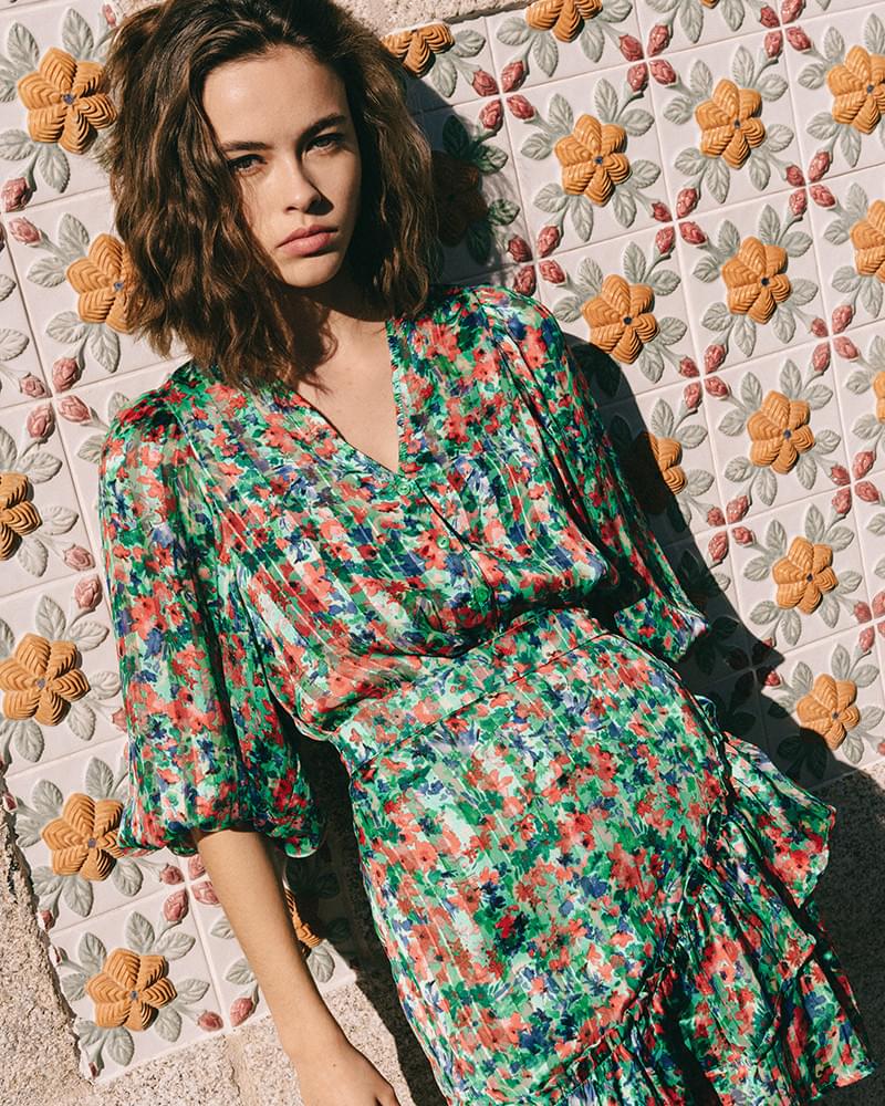 Grace & Mila Vahina Blouse in Fleur