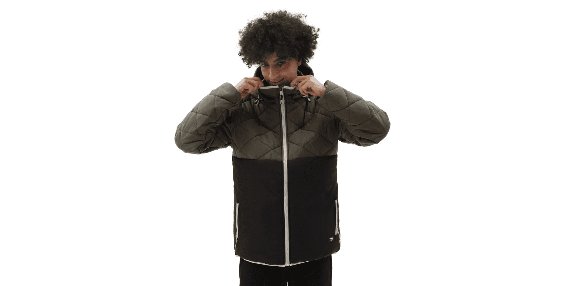 VANS MTE 1 Colorblocked Jacket Black Green Playroom
