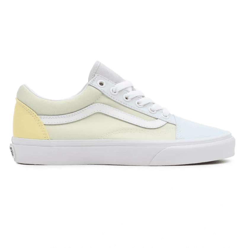 Pastel color block old skool vans sale