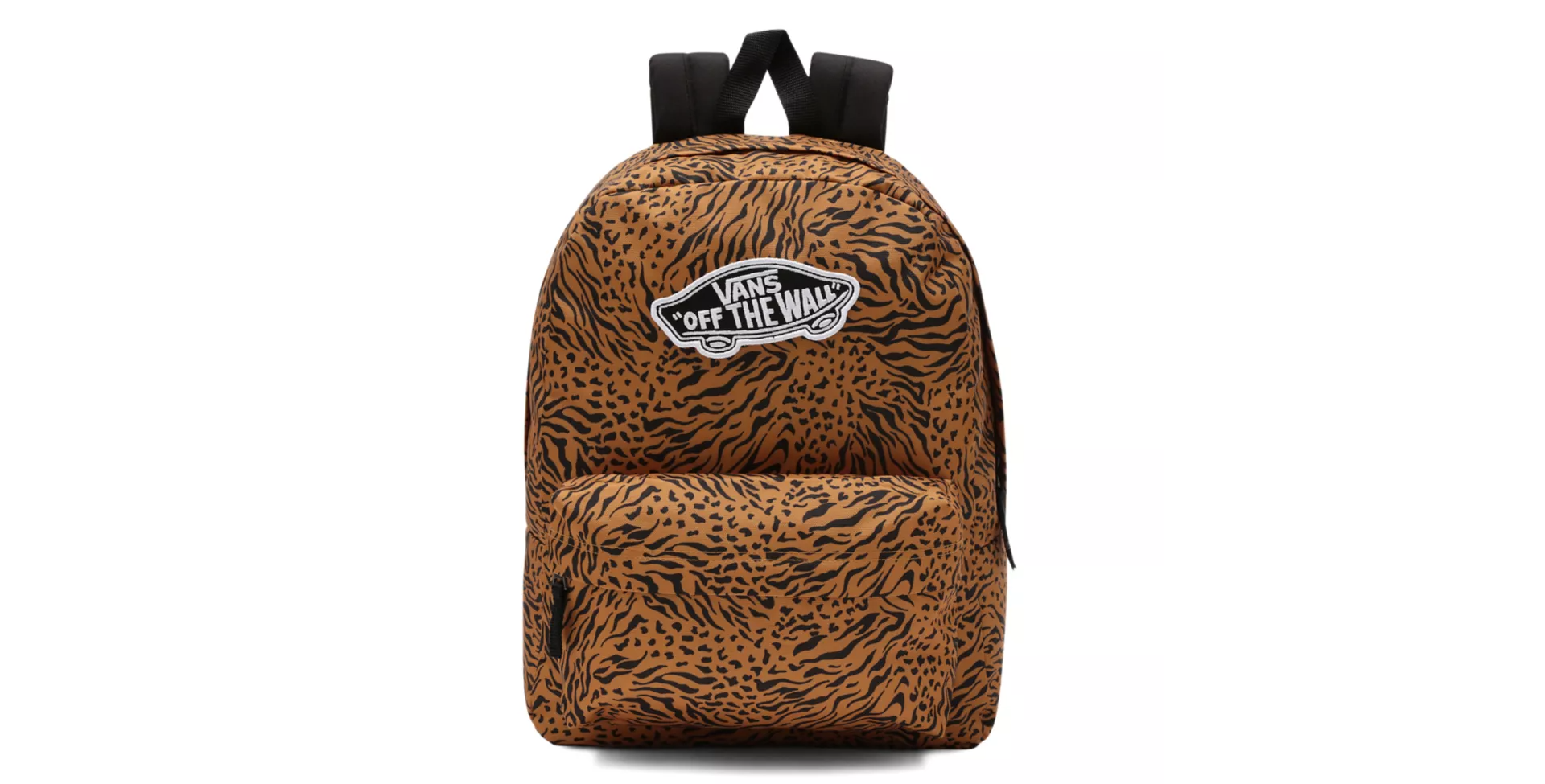 VANS Realm Backpack Golden Brown Black Playroom