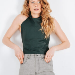 BADILA Satin Top | Green