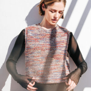 BADILA Lurex Top | Red