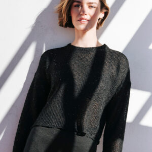 BADILA Sequins Top | Black