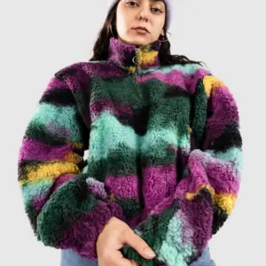 24COLOURS Fleece Sweater | Multicolour