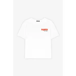 KAOTIKO Osaka Ramen T-Shirt | White