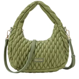 EVERY OTHER Quilted Grab/cross Body Bag | Olive