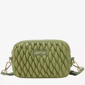 EVERY OTHER Quilted Camera Cross Body Bag | Olive
