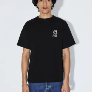 DR DENIM Trooper Tee | Black Draw