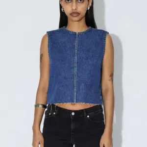 DR DENIM Erin Top | Haze Mid Retro