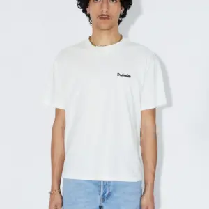 DR DENIM Bace Tee | Off White Brush