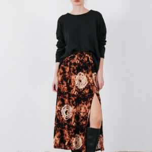 BADILA Printed Skirt | Brown