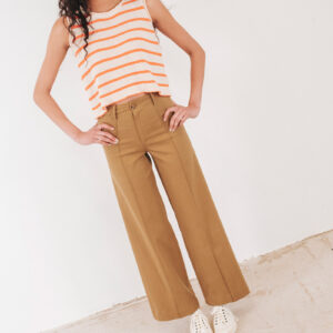 BADILA Trousers With Outer Seams | Beige