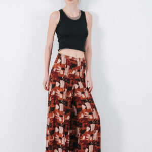 BADILA Printed Trousers | Brown
