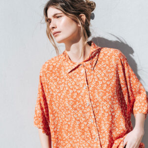BADILA Printed Shirt | Orange