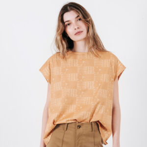 BADILA Printed Top | Yellow