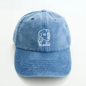 DR DENIM Noa Cap | Washed Navy Draw
