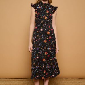 MINUETO Zodiac Dress | Black
