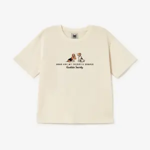 KAOTIKO Rita T-shirt | Ivory