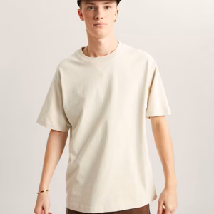 VANS Left Chest II Logo T-Shirt | Beige