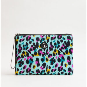 MINUETO Animal Clutch | Cyan