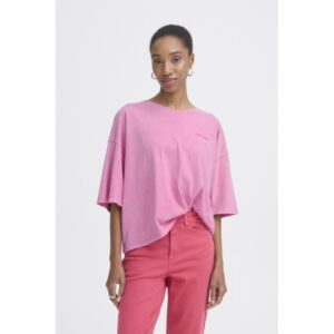 ICHI Oversized T-Shirt | Pink