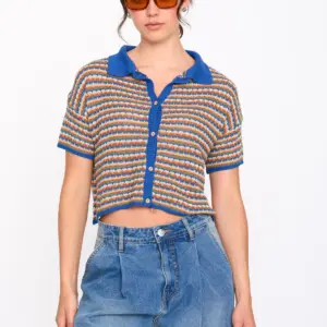 24COLOURS Knitted Shirt | Multicolour