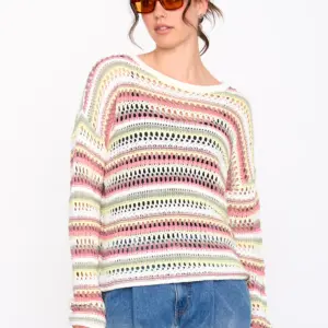 24COLOURS Knitted Sweater | Multicolour