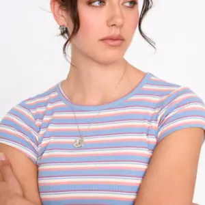 24COLOURS T-Shirt Striped | Blue