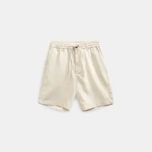 ANERKJENDT Akjames Cot/Lin/Vis ELA Shorts | Brown Rice Melange