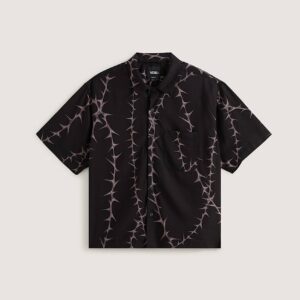 VANS Van Doren Printed Camp Shirt | Black