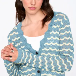 24COLOURS Knit Cardigan | Blue