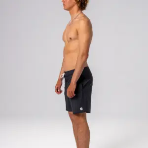 DCK BOARDSHORTS All black White | Black