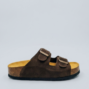 PLAKTON Ibiza Sandals | Dark Brown
