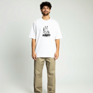 OR/ME Πάρτι Oversized T-Shirt | White