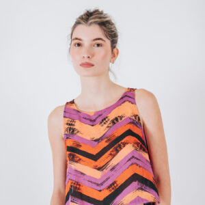 BADILA Printed Top | Purple
